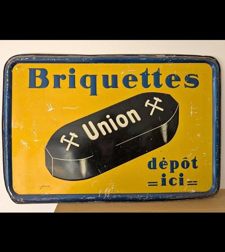 Plaque métallique émaillée, Enlèvement ou Envoi