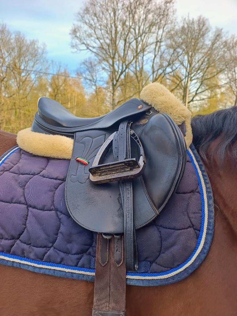 Zwarte Prestige Arezzo springzadel, Ophalen of Verzenden, Gebruikt, Springen