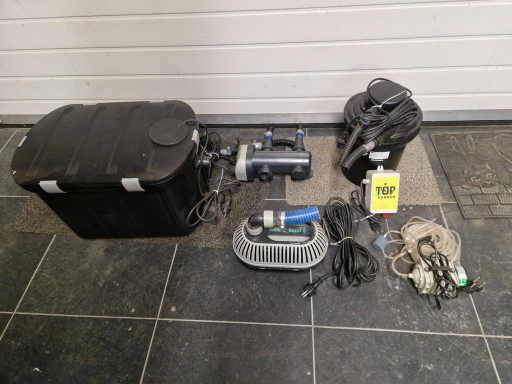 Complete vijverpomp met toebehoren, Ophalen, Vijverpomp