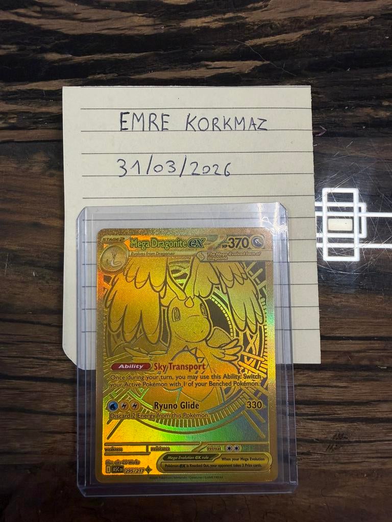 Mega Dragonite EX #295, Hobby en Vrije tijd, Verzamelkaartspellen | Pokémon, Ophalen, Zo goed als nieuw