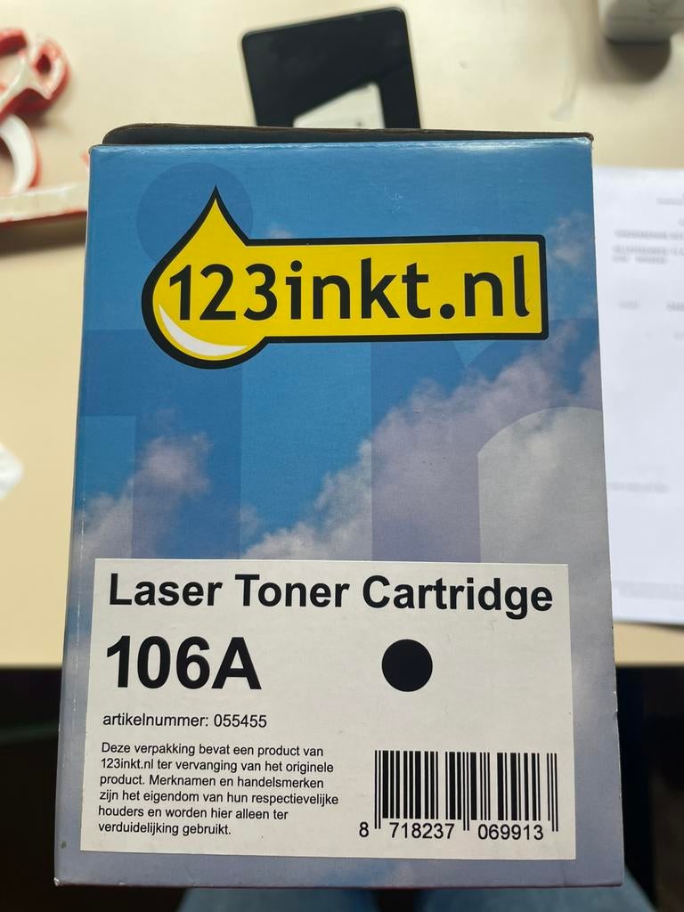 Laser toner cartridge, Ophalen, Cartridge