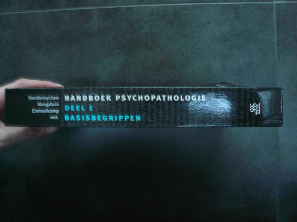 Handboek Psychopathologie deel 1 basisbegrippen, Psychologie de la personnalité, Comme neuf, Enlèvement, W. Vandereycken
