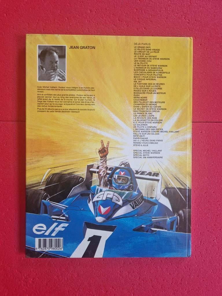 Bd Michel vaillant 44,EO, Livres, Enlèvement ou Envoi