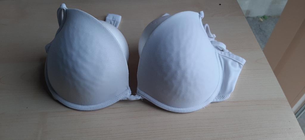 Witte BH 80B, Kleding | Dames, Ondergoed en Lingerie, C&A, Ophalen, Wit, BH