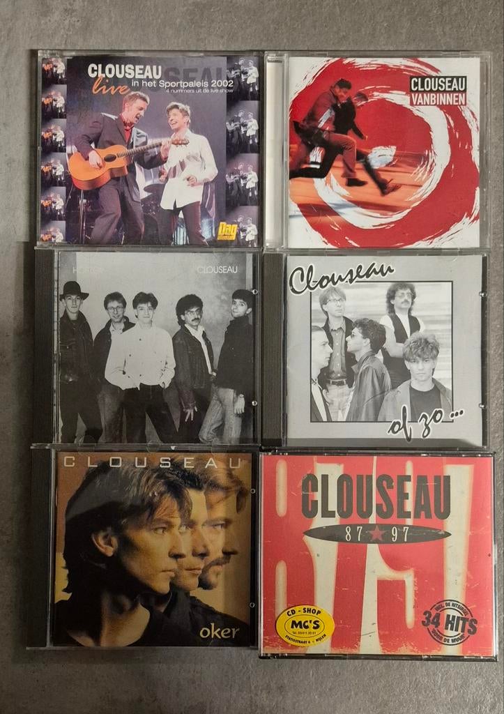 Clouseau verzameling cd's Oker - Hoezo - Ofzo - 87-97 - Vanb, CD & DVD, CD | Pop, Enlèvement ou Envoi