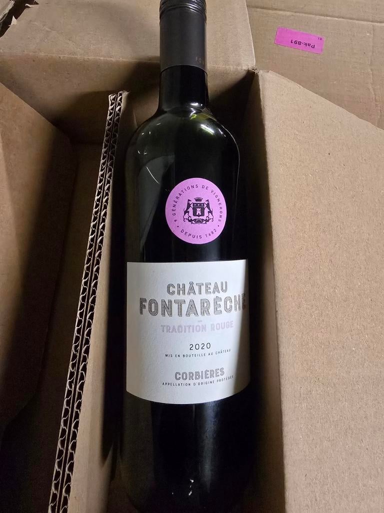 Château Fontarèche Tradition Rouge 2020, Neuf, Enlèvement ou Envoi, Vin rouge, France