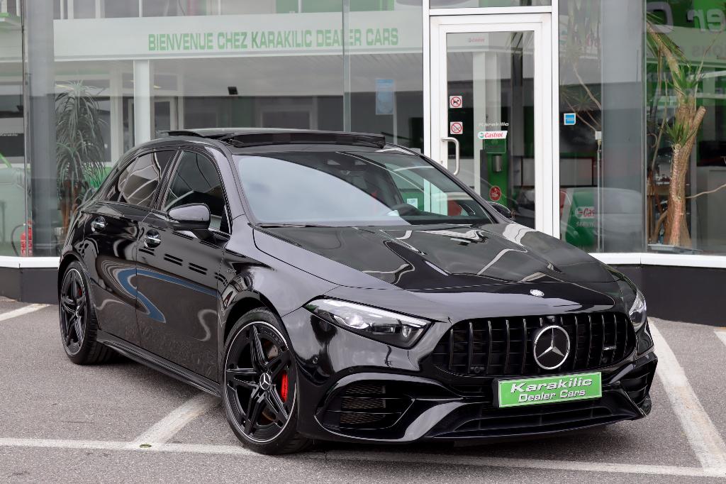 MERCEDES A45 S AMG 421CV 4MATIC+ PANO HEADUP BURMESTER LAZER, Cuir, Classe A, Achat, 207 g/km