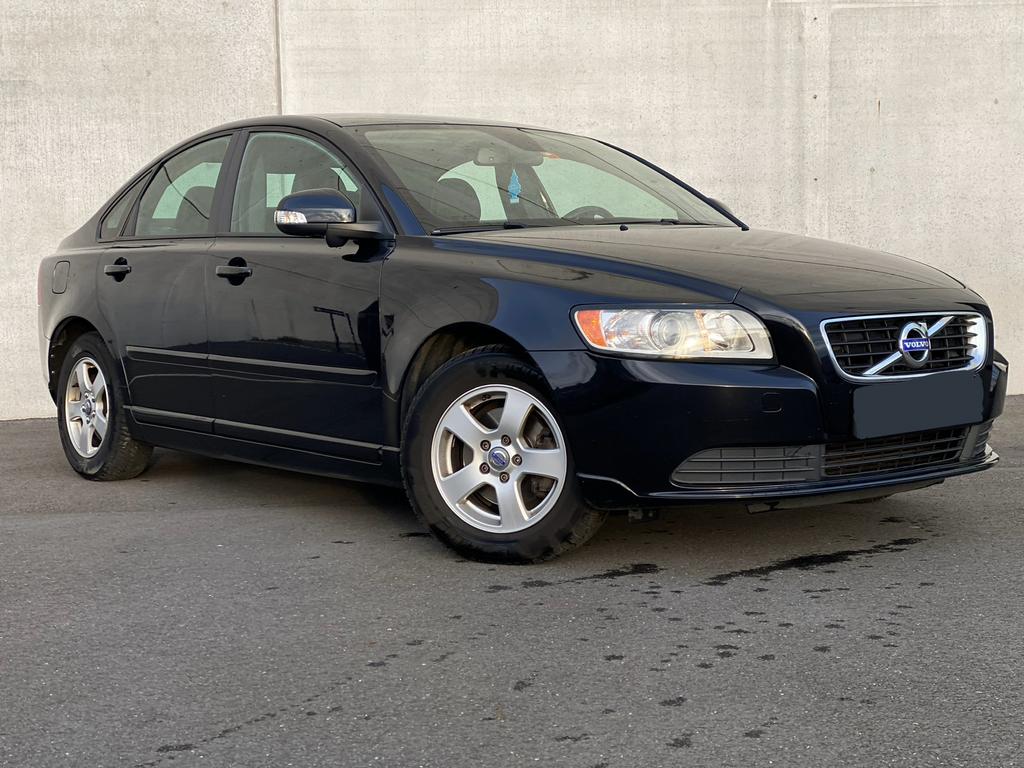 VOLVO S40 - DIESEL EURO5 - 164.514 km - Garantie 12 mois, Autos, Cuir, Euro 5, Entreprise, Noir