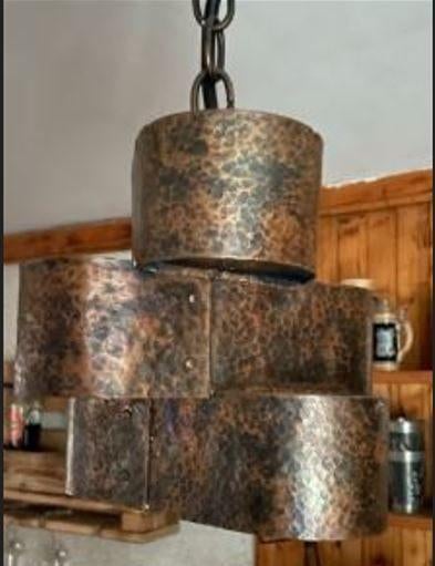 vintage Zweedse brutalisme hanglamp mid-century, Ophalen, Huis en Inrichting