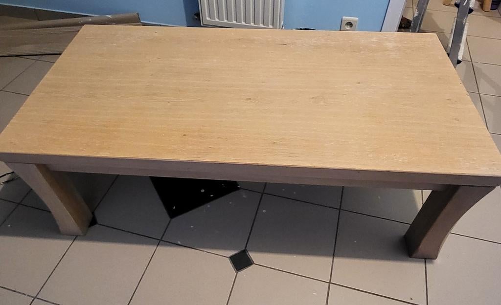Table basse robuste, Maison & Meubles, 150 à 200 cm, Moins de 50 cm, Carré, Enlèvement