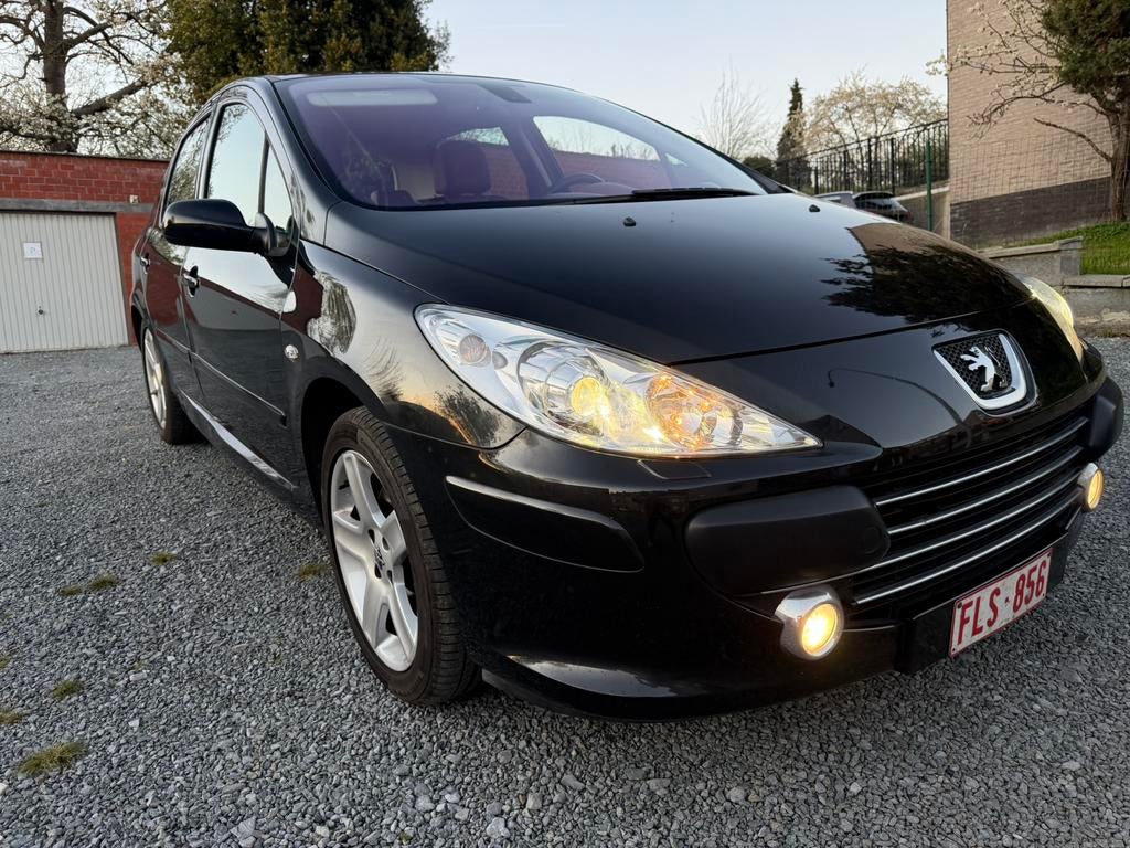 Peugeot 307 2.0 HDI *71.000 KM*2006*PHASE 2*AIRCO*CUIR*136CV, Autos, Peugeot, Particulier, ABS, Airbags, Air conditionné, Alarme