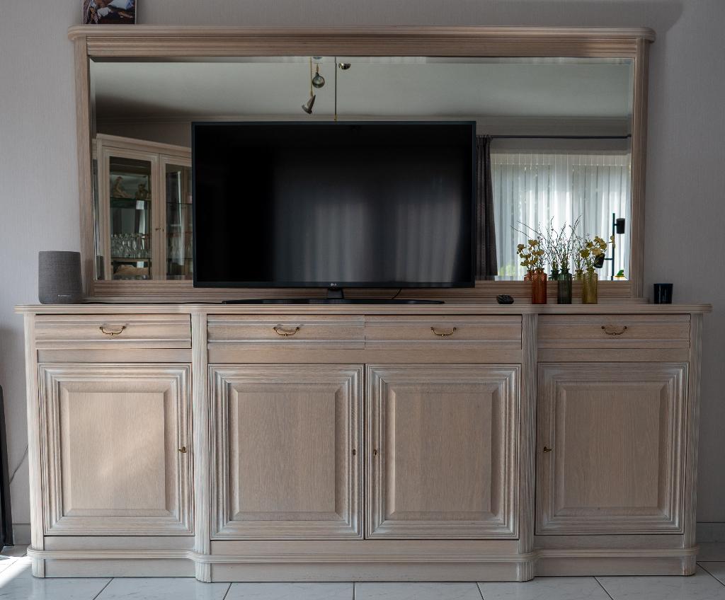 Complete eetkamer set, Enlèvement, Comme neuf, 6 à 8 chaises