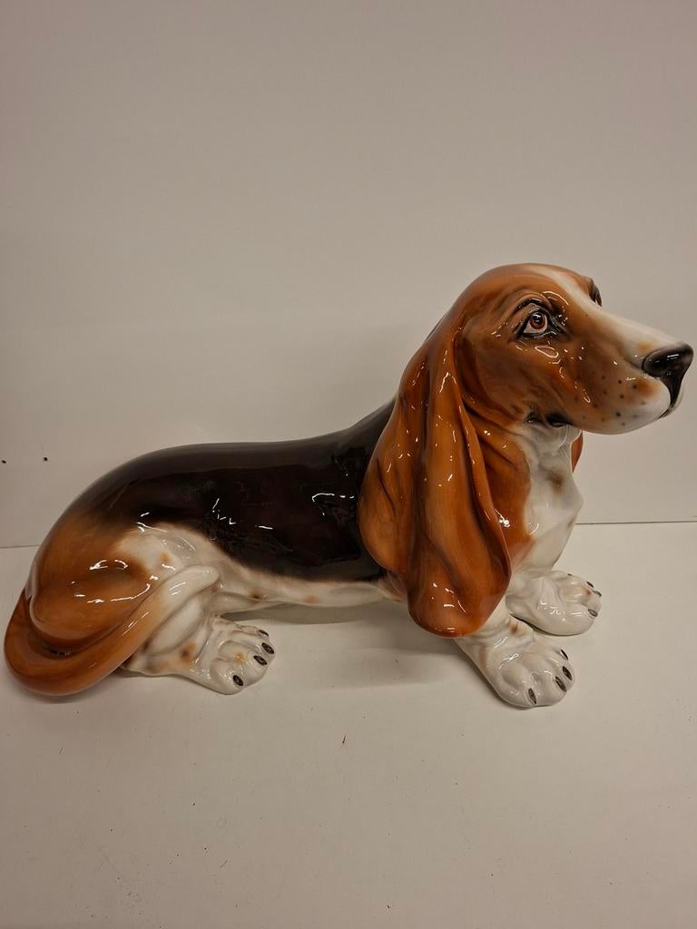 Vintage ronzan basset hond italy, Enlèvement ou Envoi