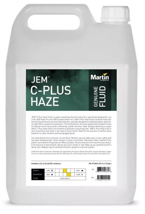 Nieuwe Martin Jem C-Plus Haze Fluid 5L, Muziek en Instrumenten, Licht en Laser, Ophalen of Verzenden, Nieuw, Licht, Geluidgestuurd