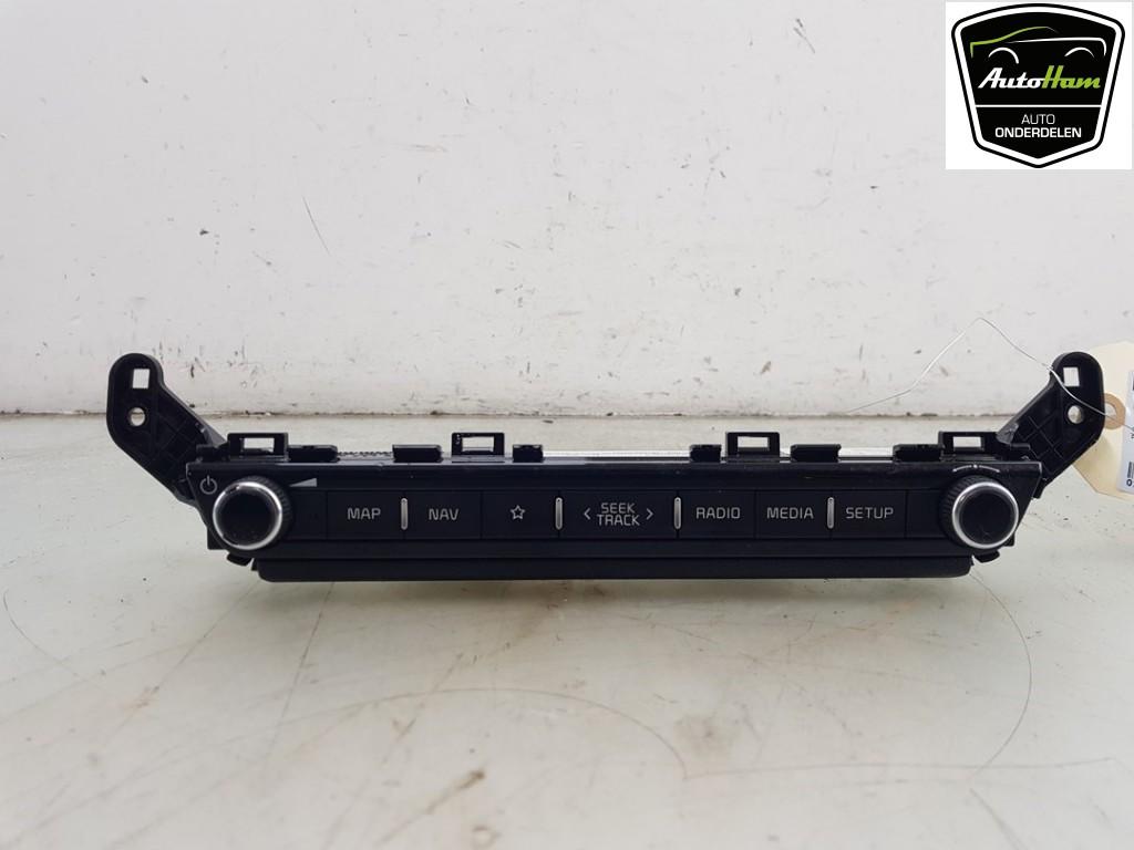RADIOBEDIENING PANEEL Kia Niro I (DE) (|96540G5300WK|), Gebruikt, Kia