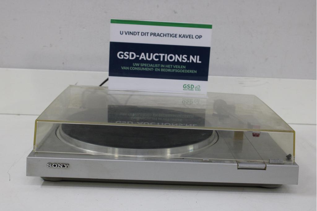 Zilverkleurige Sony PS-LX2 Platenspeler, Audio, Tv en Foto, Platenspelers, Niet ingevuld, Niet ingevuld, Niet ingevuld