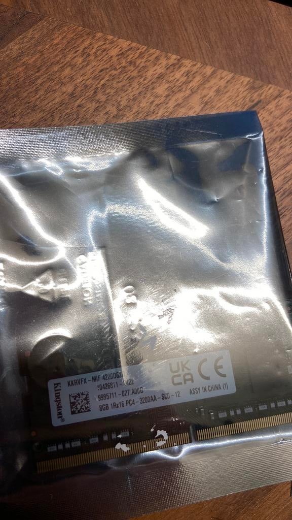 2x8gb ddr4-3200 so-dimm Ram modules, Computers en Software, RAM geheugen, DDR4, Nieuw, Ophalen of Verzenden, Laptop