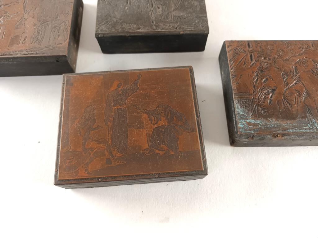 31 antieke, religiueze drukstempels (koper), Ophalen of Verzenden