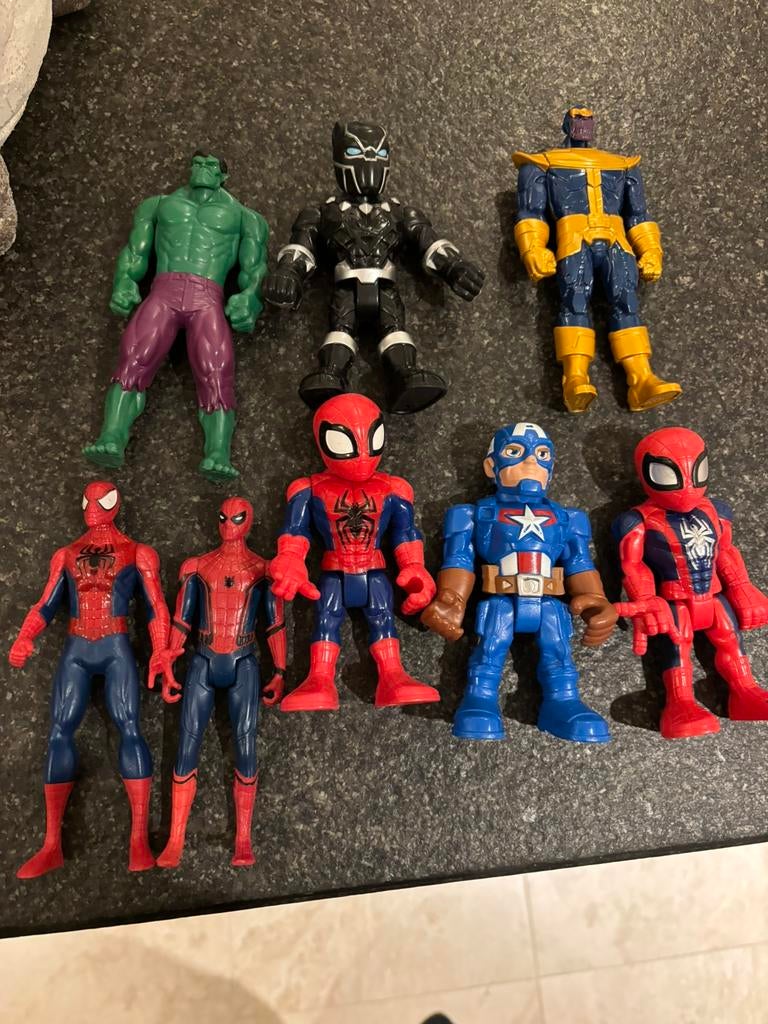 Spider-Man Marvel actie figuren, Ophalen, Zo goed als nieuw