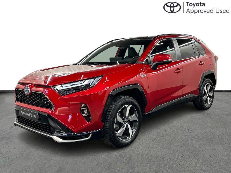 Toyota RAV-4 Premium Plus AWD PLUG-IN, Autos, Toyota, Rouge, Achat, 2487 cm³, Euro 6