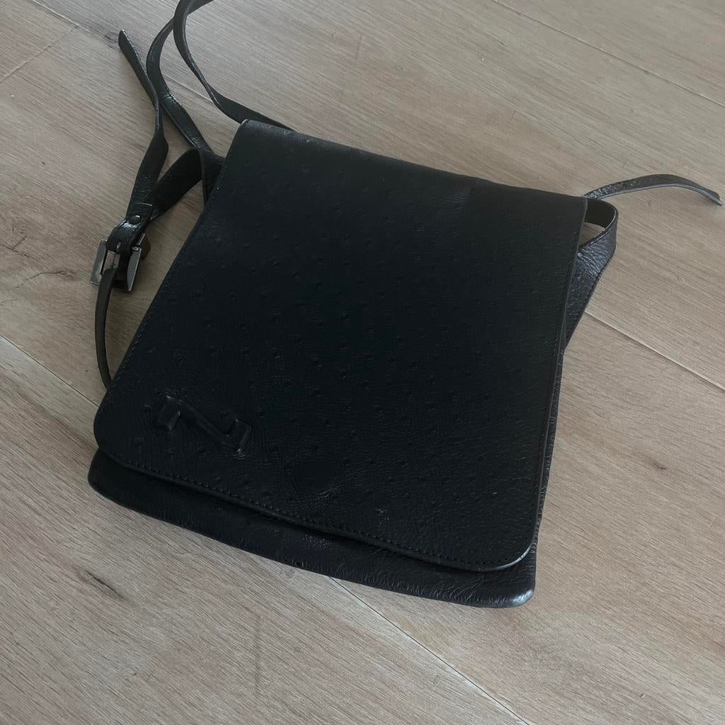 Nathan Baume Schoudertas, Handtassen en Accessoires, Tassen | Damestassen, Ophalen of Verzenden, Gebruikt, Zwart, Schoudertasje