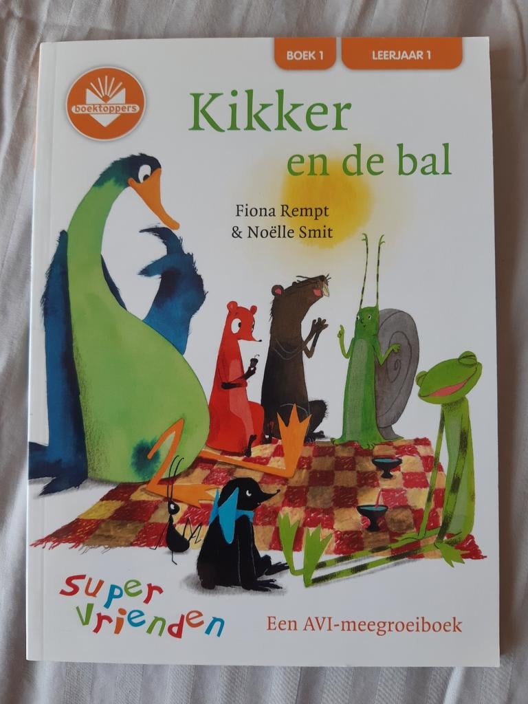 Fiona Rempt - Kikker en de bal - AVI start, AVI-E3, AVI-M3, Boeken, Ophalen, Zo goed als nieuw, Fiona Rempt