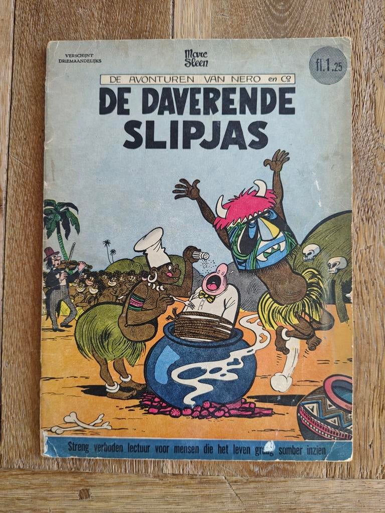 Nero de daverende Slipjas, Enlèvement