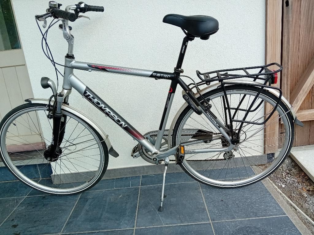 Herenfiets Thompson Metro in nieuwstaat maat 54, Fietsen en Brommers, 53 tot 57 cm, Ophalen, Zo goed als nieuw, Versnellingen