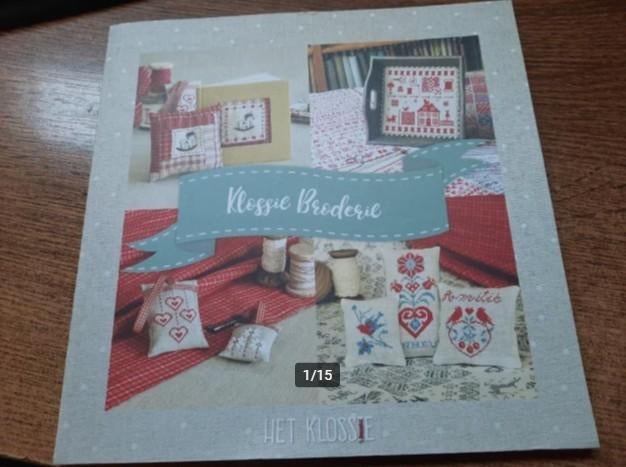 Boek " Het Klossie, Broderie ", Ophalen of Verzenden, Nieuw, Handborduren, Patroon