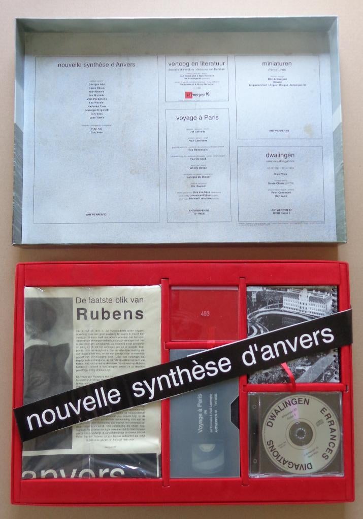 PANAMARENKO / ANTWERPEN 93 / KUNSTBOX / 37x52x5cm / VERZAMEL, Ophalen of Verzenden