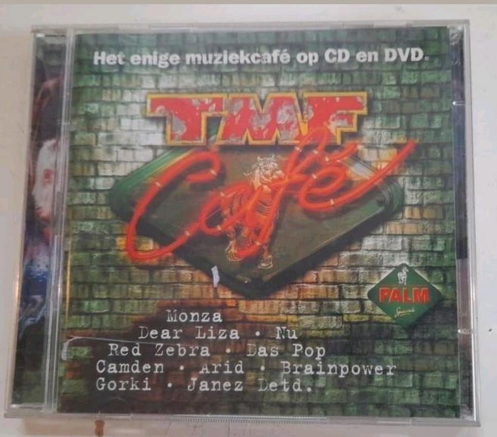 Cd + Dvd TMF-Café, unieke live opnames, Cd's en Dvd's, Ophalen of Verzenden, Zo goed als nieuw, Rock en Metal