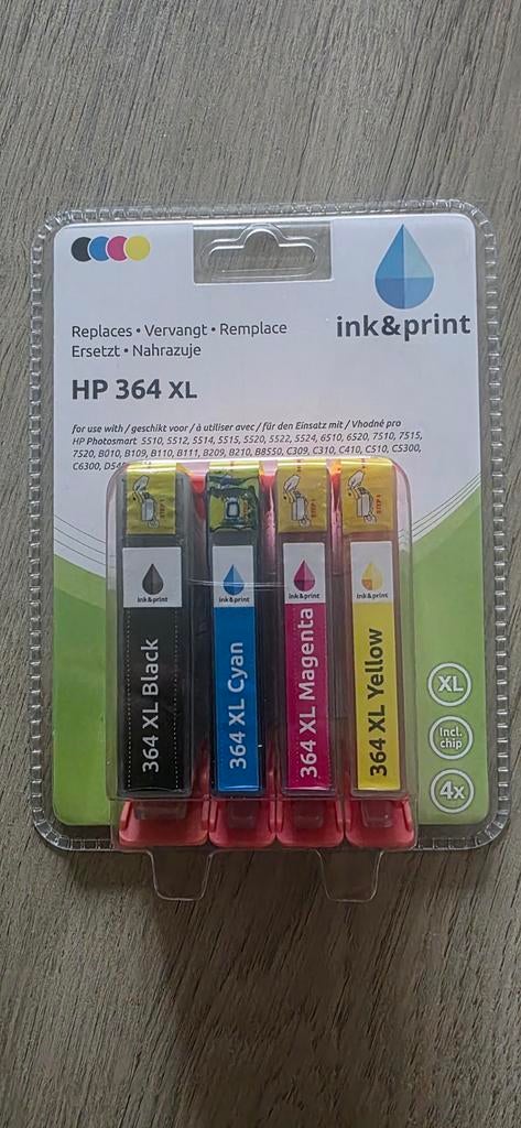 Cartouches d'encre HP 364 XL, Informatique & Logiciels, Enlèvement ou Envoi, Neuf, Cartridge, Huismerk