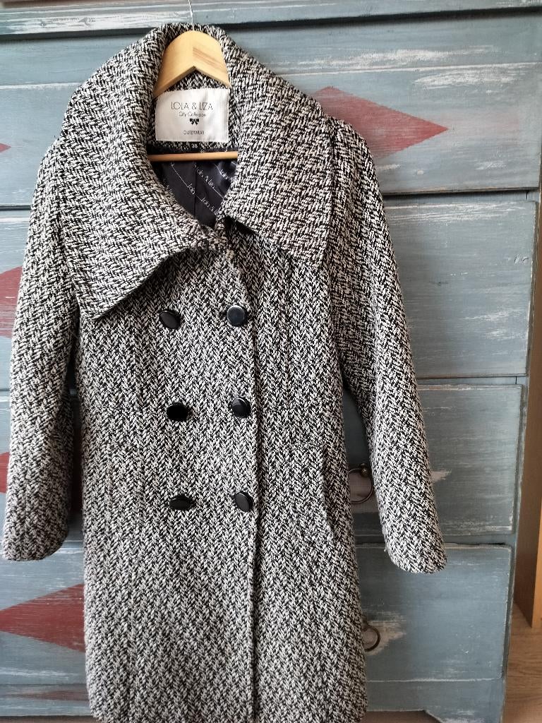 Wollen jas, Overige kleuren, Lola & Liza, Gedragen, Ophalen