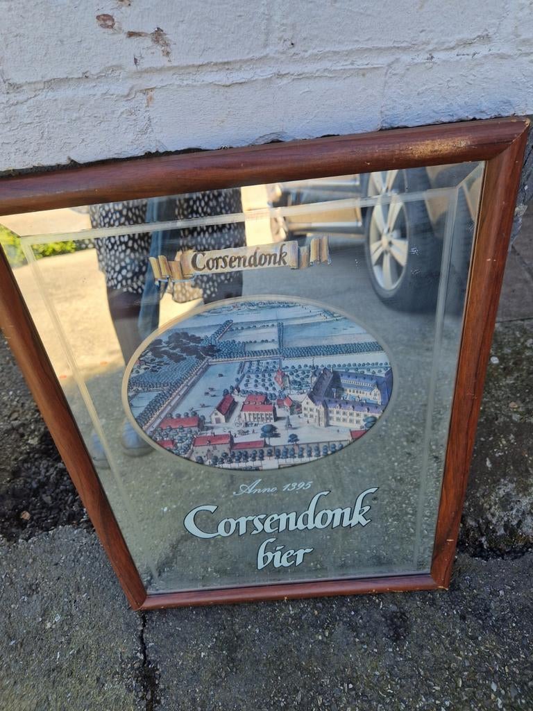 Spiegel "Corsendonck"  €25, Antiek en Kunst, Antiek | Spiegels, Ophalen