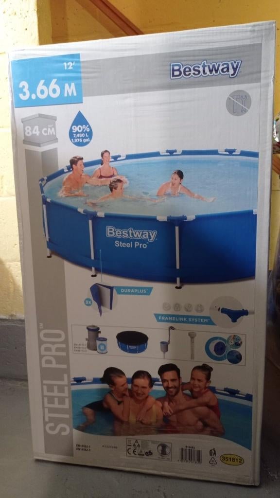 Piscine Bestway Neuf Complet, Jardin & Terrasse, Piscines, Enlèvement, Neuf