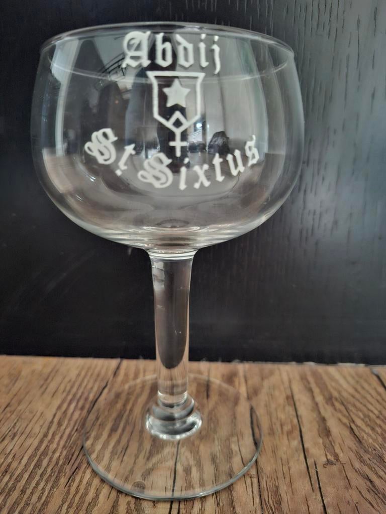 Abdij st sixtus westvleteren glas, Verzamelen, Ophalen of Verzenden