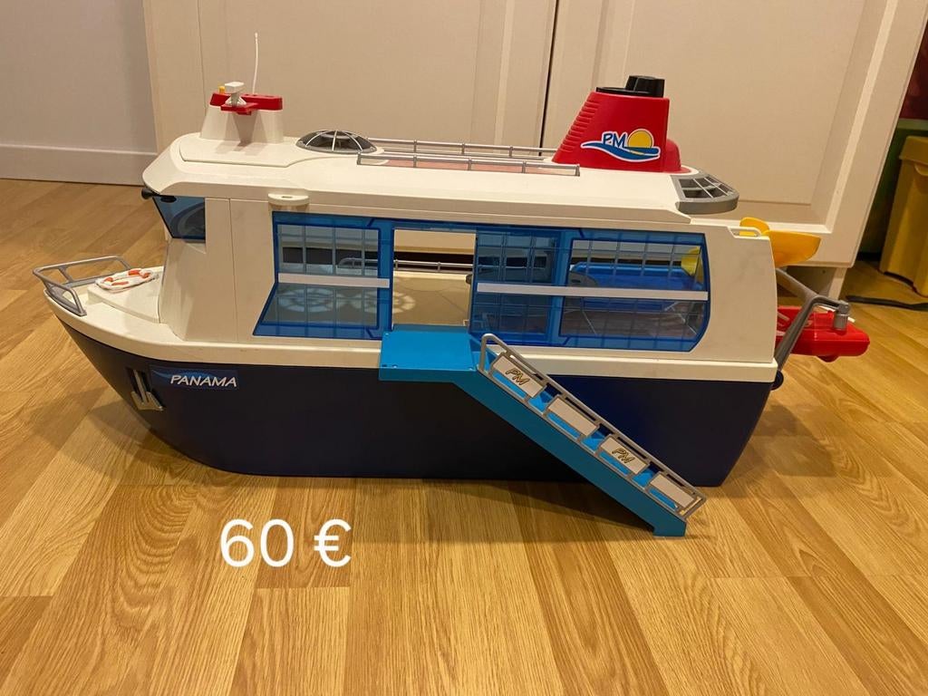 Bateau de croisière playmobil, Enlèvement