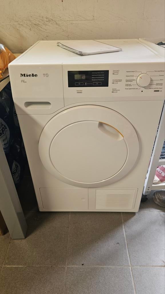 Miele T1 droogkast, Ophalen