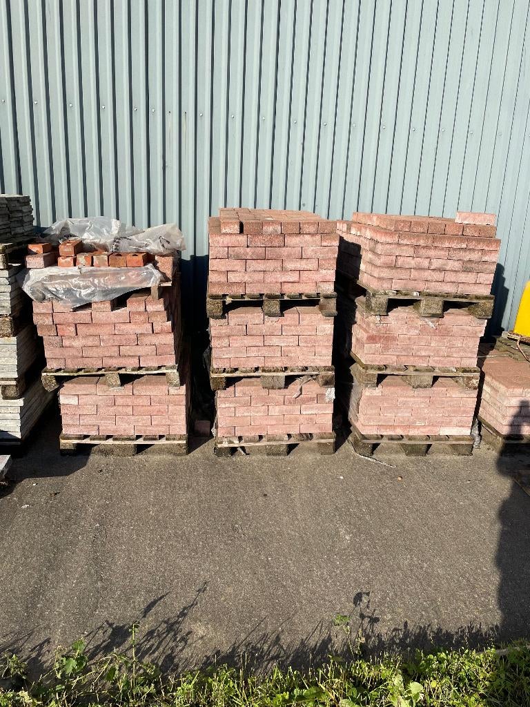 Betonklinkers, Béton, Enlèvement, Utilisé, Briques