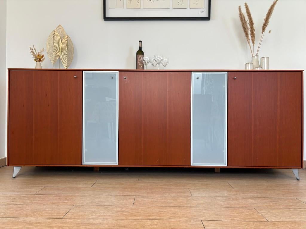 Belle commode Juventa, Maison & Meubles, 25 à 50 cm, 200 cm ou plus, Cerisier, Enlèvement