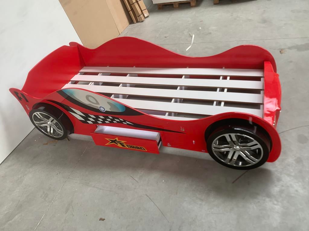 Kinderbed auto, Kinderen en Baby's, Ophalen, Zo goed als nieuw