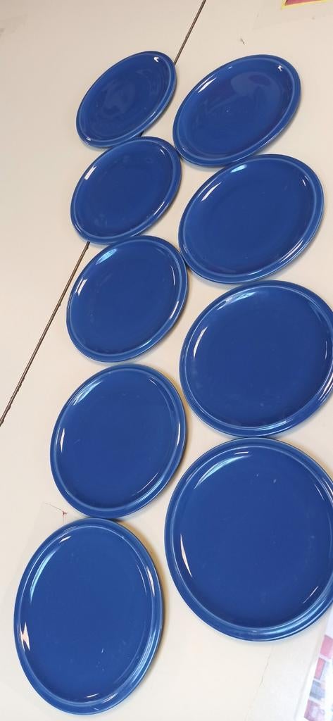 Lot de 9 petites assiettes de 20 cm diamètre, Enlèvement