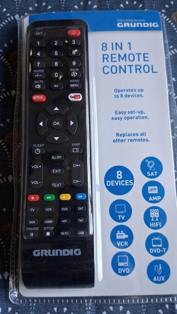 Afstandsbediening  universeel, Audio, Tv en Foto, Afstandsbedieningen, Ophalen