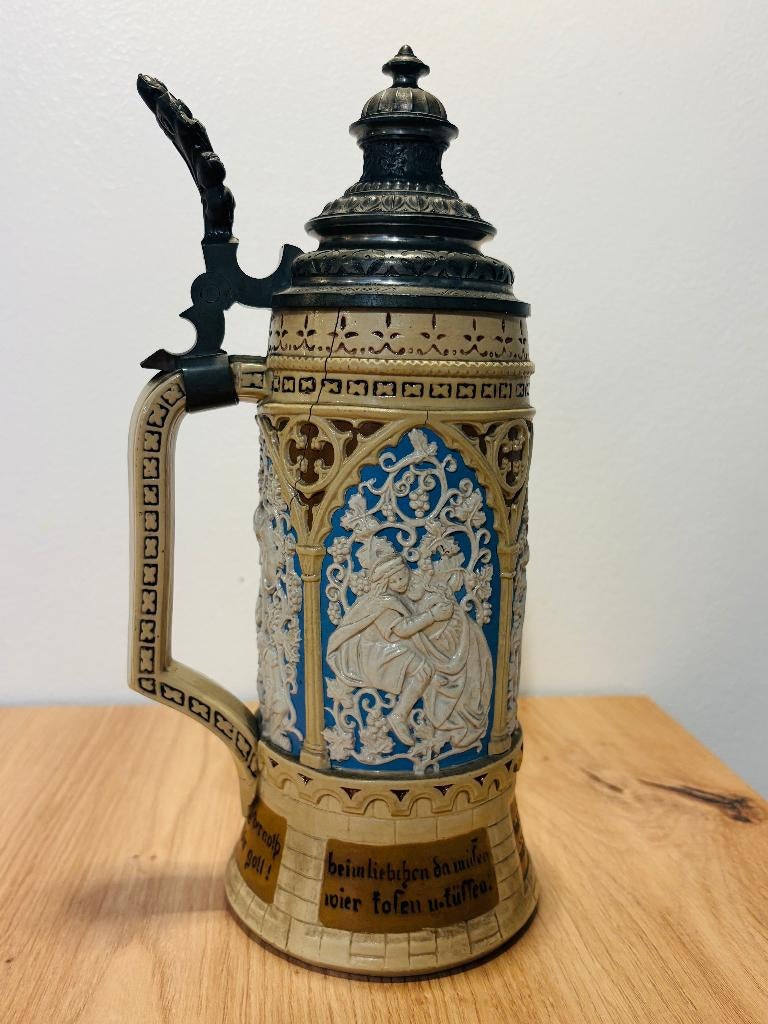 Antieke Villeroy Boch Mettlach 228, Ophalen