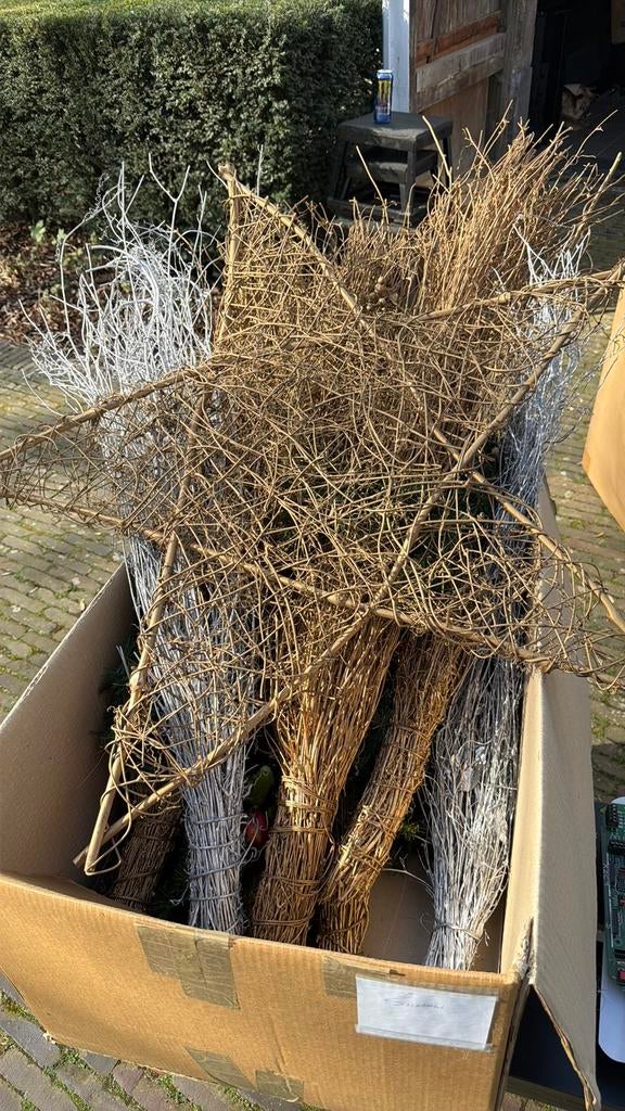 Kerstversiering én valse kerstboom van 2m20 Gratis, Enlèvement