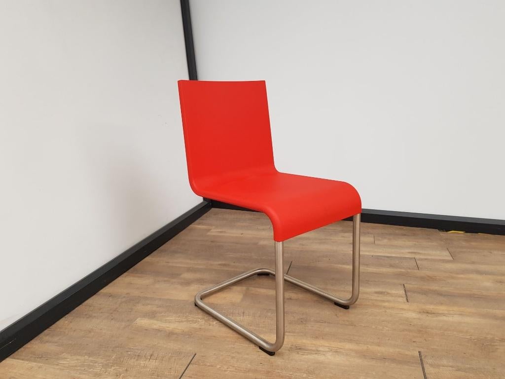 Tweedehands Vitra .05 stoel rood, Enlèvement, Rouge