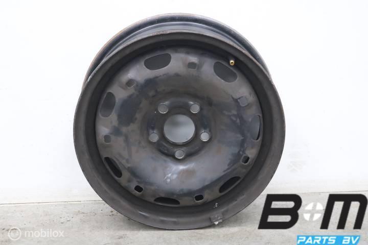 1 losse 14 inch stalen velgen VW Fox / Polo 9N 6Q0601027R, Autos : Pièces & Accessoires, Pneus & Jantes, Utilisé, Jante(s)
