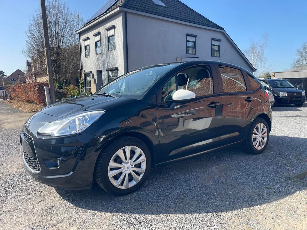 Citroen C3 1.1i Benzine, 1e eigenaar,, Auto's, Citroën, Euro 5, 4 cilinders, Zwart, Particulier