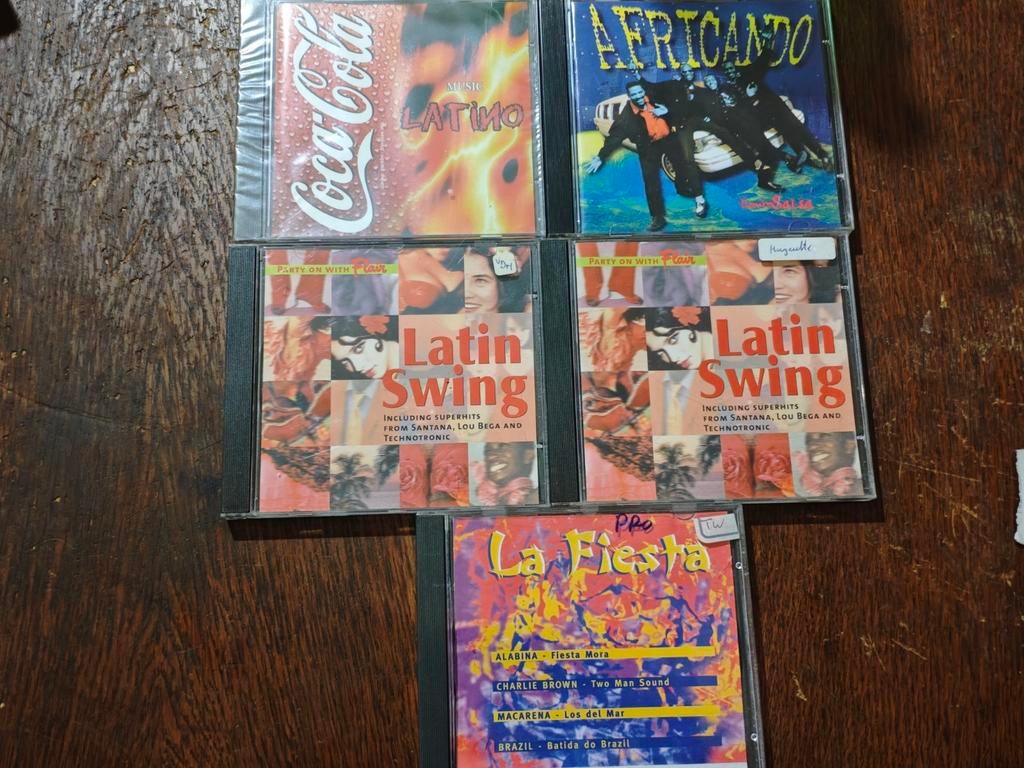 Lot van 5 Latin cd's, Cd's en Dvd's, Ophalen of Verzenden, Nieuw in verpakking