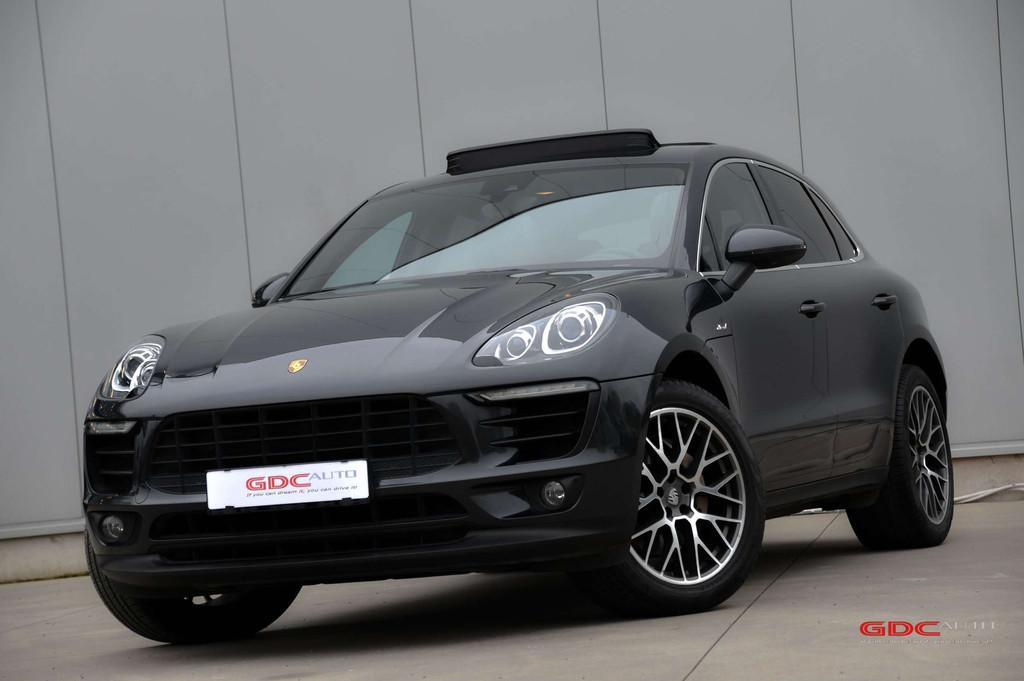 Porsche Macan Macan S 3.0 V6 Bi-Turbo PDK (bj 2016), Auto's, Porsche, Automaat, Euro 6, Bedrijf, Zilver of Grijs